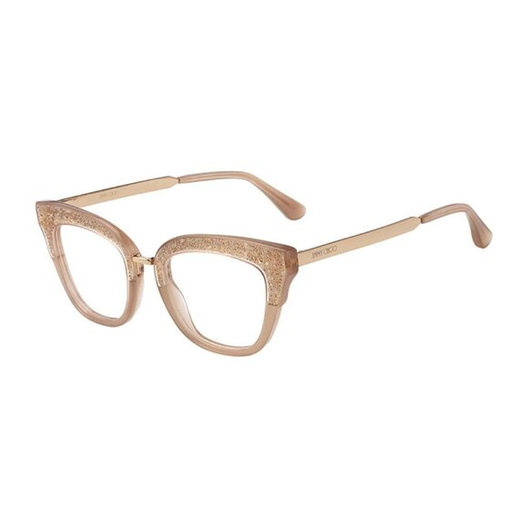 NEW JIMMY CHOO EYEGLASSES NUDE WOMEN EYEWEAR JIMMY CHOO JC237 0FWM 00